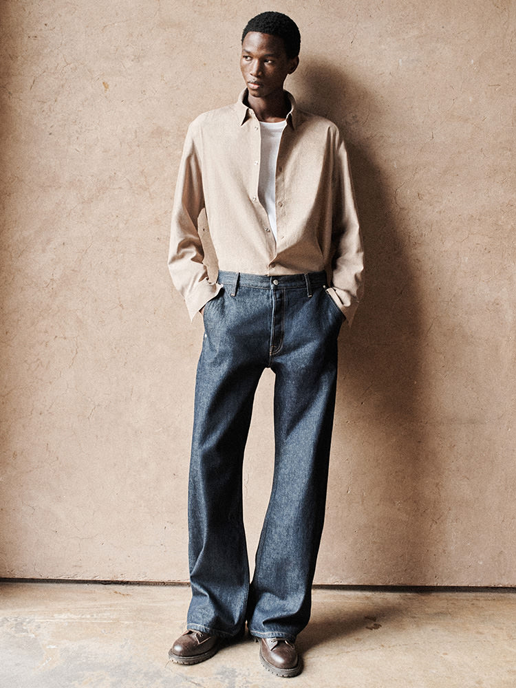 ブートレッグ デニム パンツ